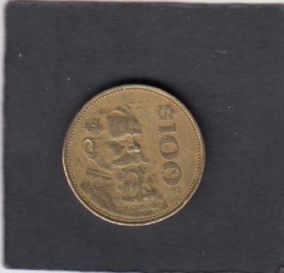 Beschrijving: 100 Pesos CARRANZA  